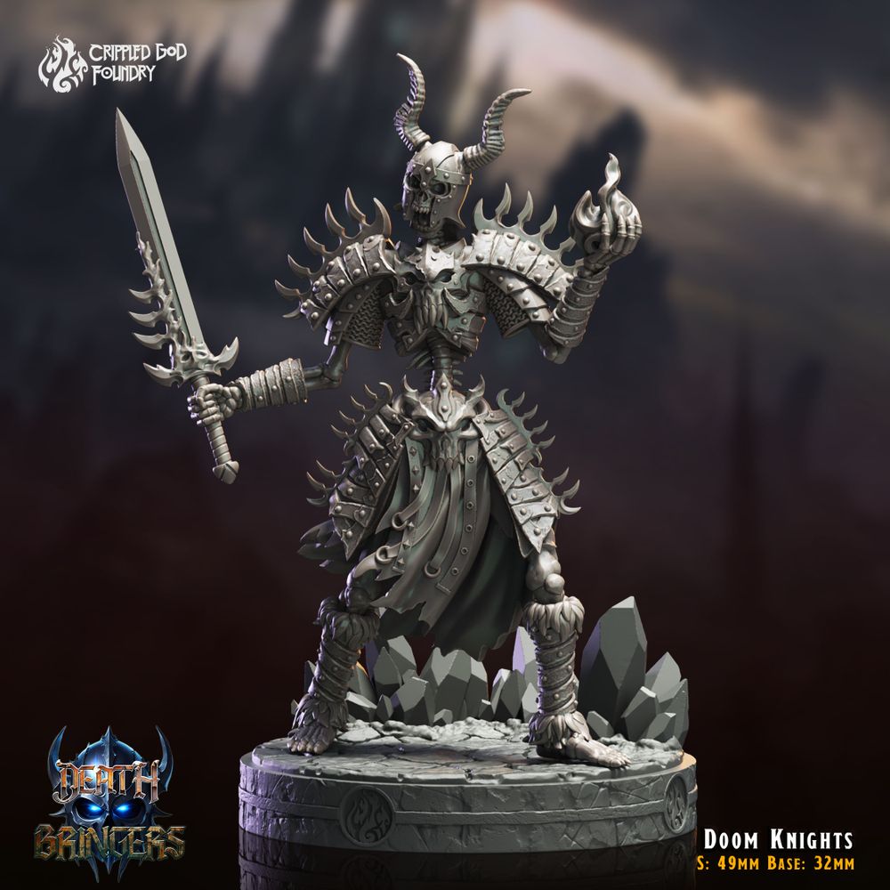 3D Printable Doom Knights by Crippled God Foundry